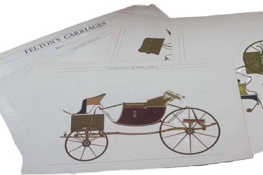 12 Felton's Carriage Prints published by Hugh Evelyn, 1962