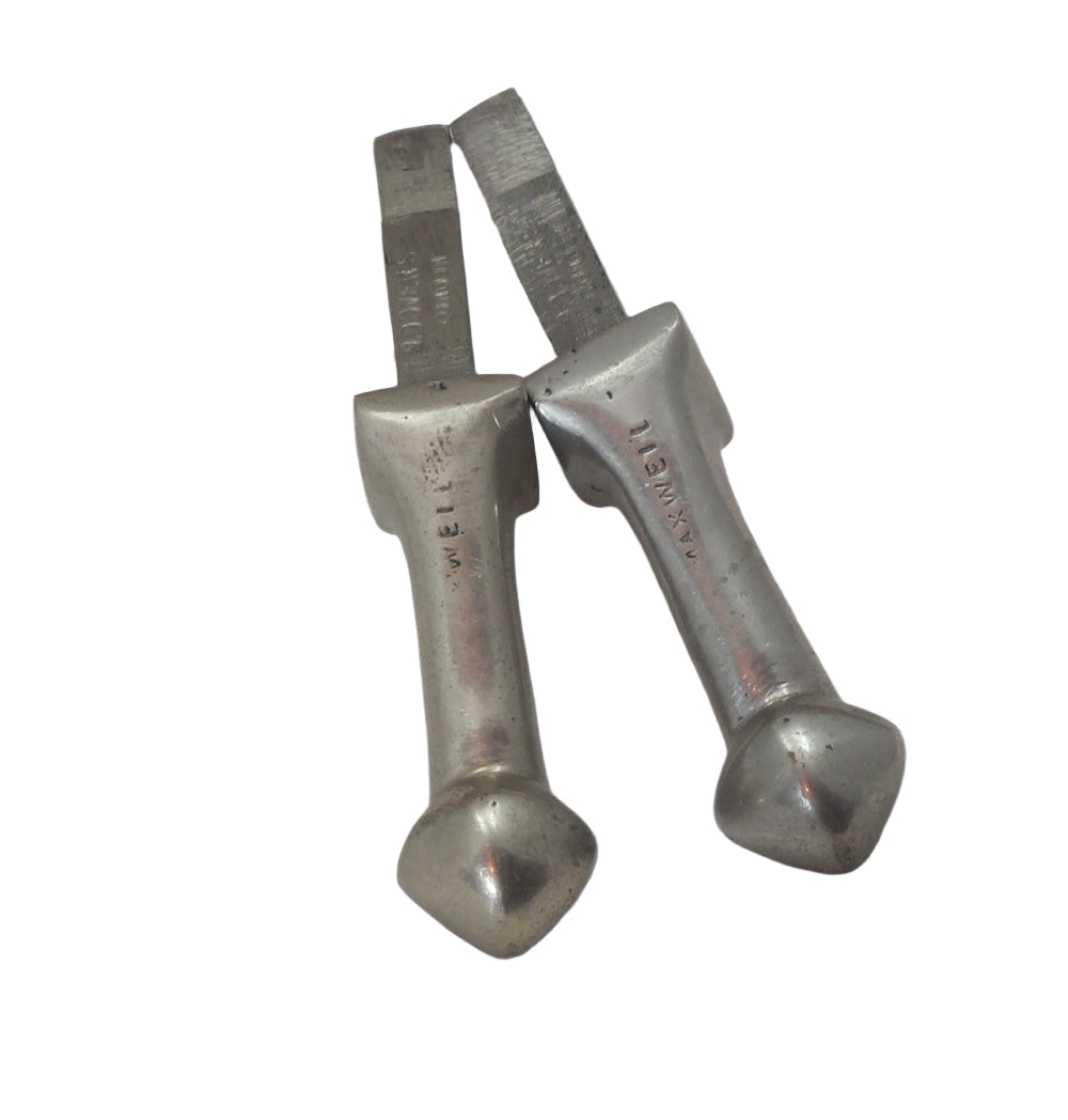 Pair of  Pocket Box Spurs by Maxwell