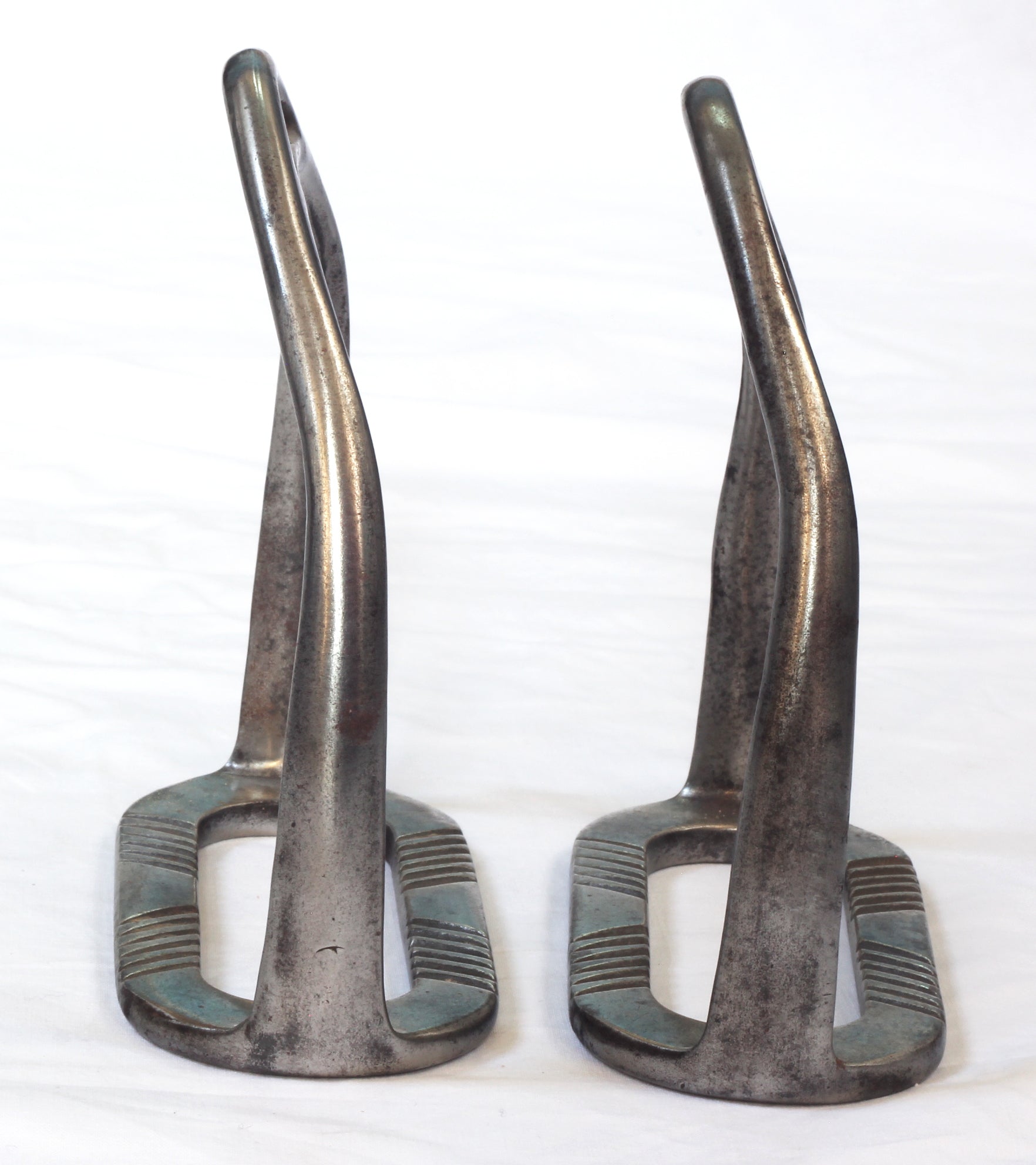 A Pair of 1915 WWI Military Stirrups