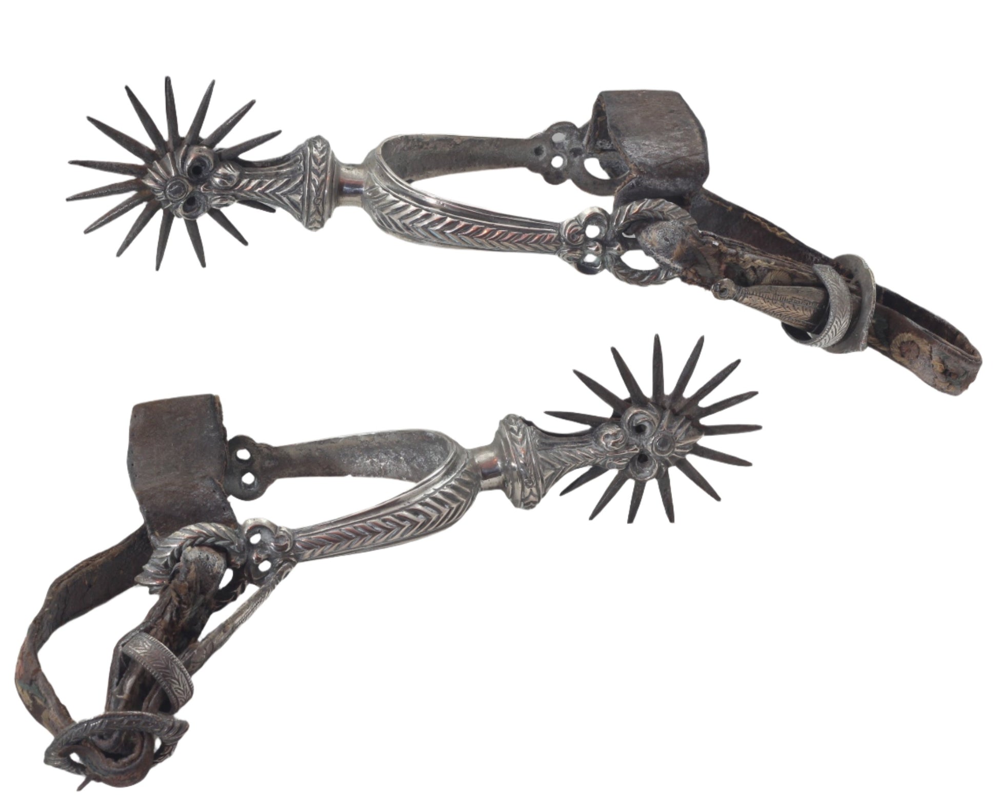 Pair of Antique Spurs from Peru