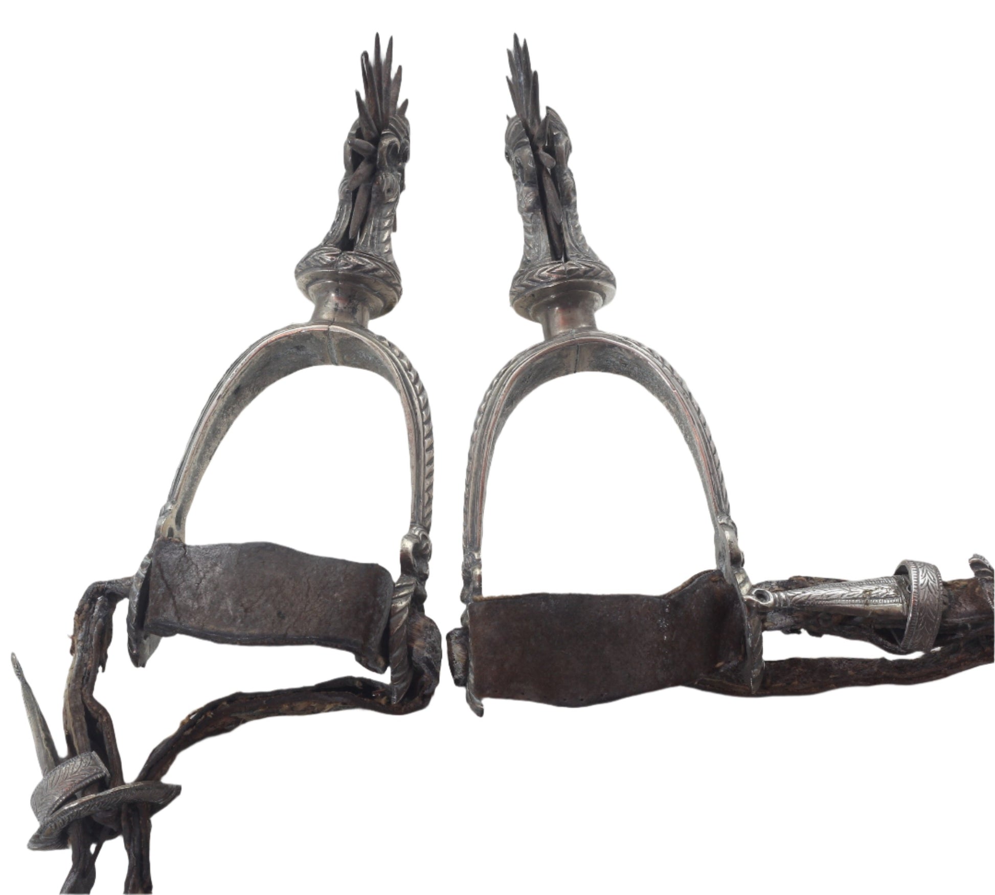 Pair of Antique Spurs from Peru