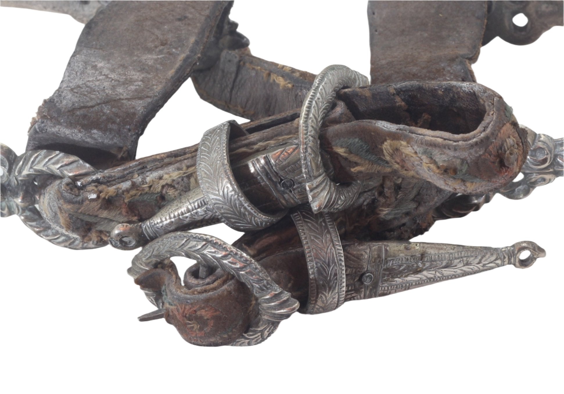 Pair of Antique Spurs from Peru