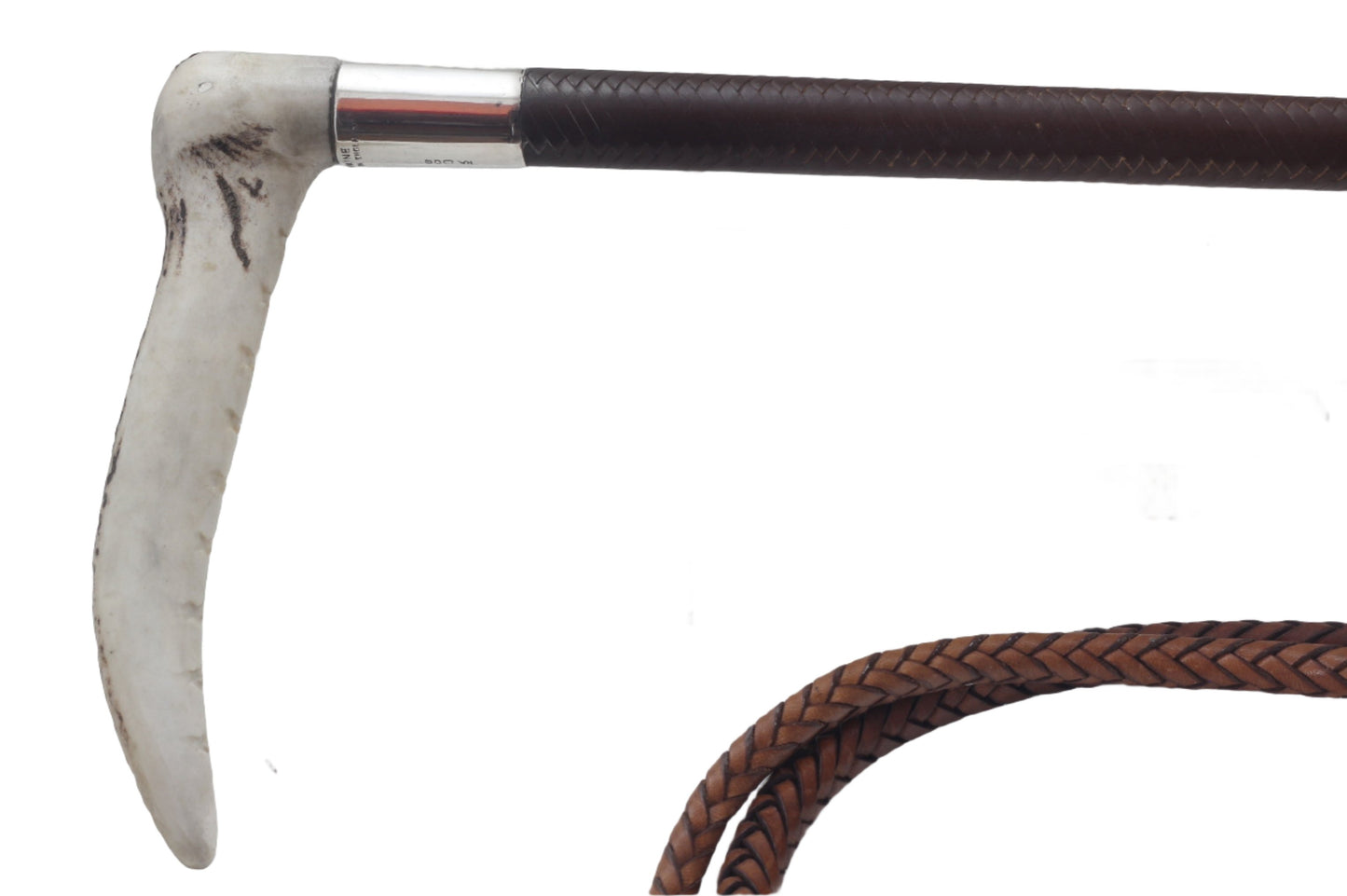 1978 Gents Swaine Hunting Whip with Thong