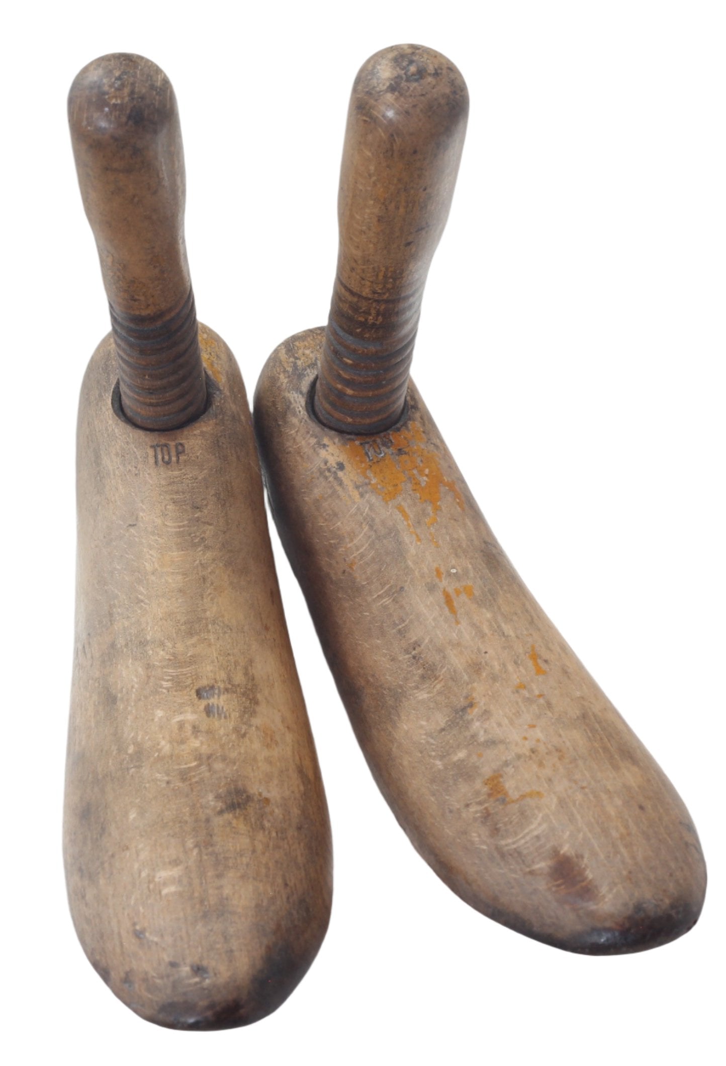 Antique Wooden Shoe Trees or Stretchers