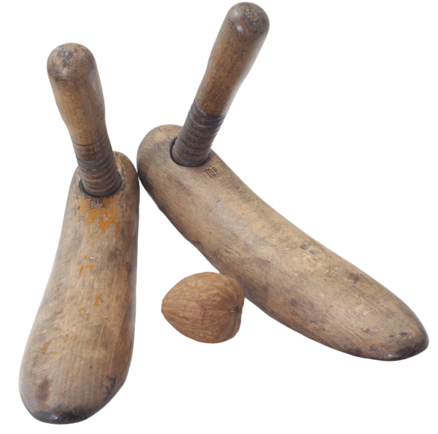 Antique Wooden Shoe Trees or Stretchers