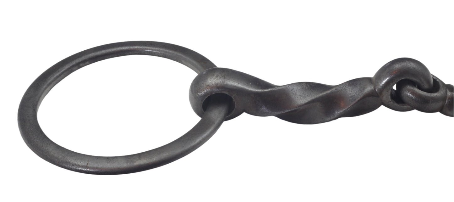 A 19th Century Steel Twisted Snaffle