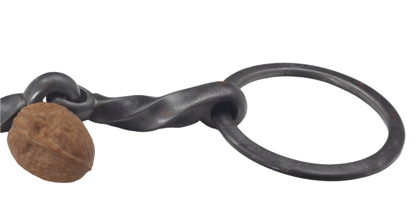 A 19th Century Steel Twisted Snaffle