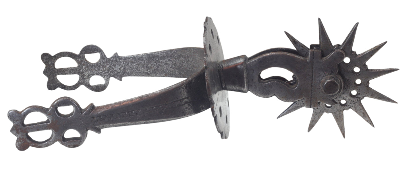 Single Antique Latin American Spur