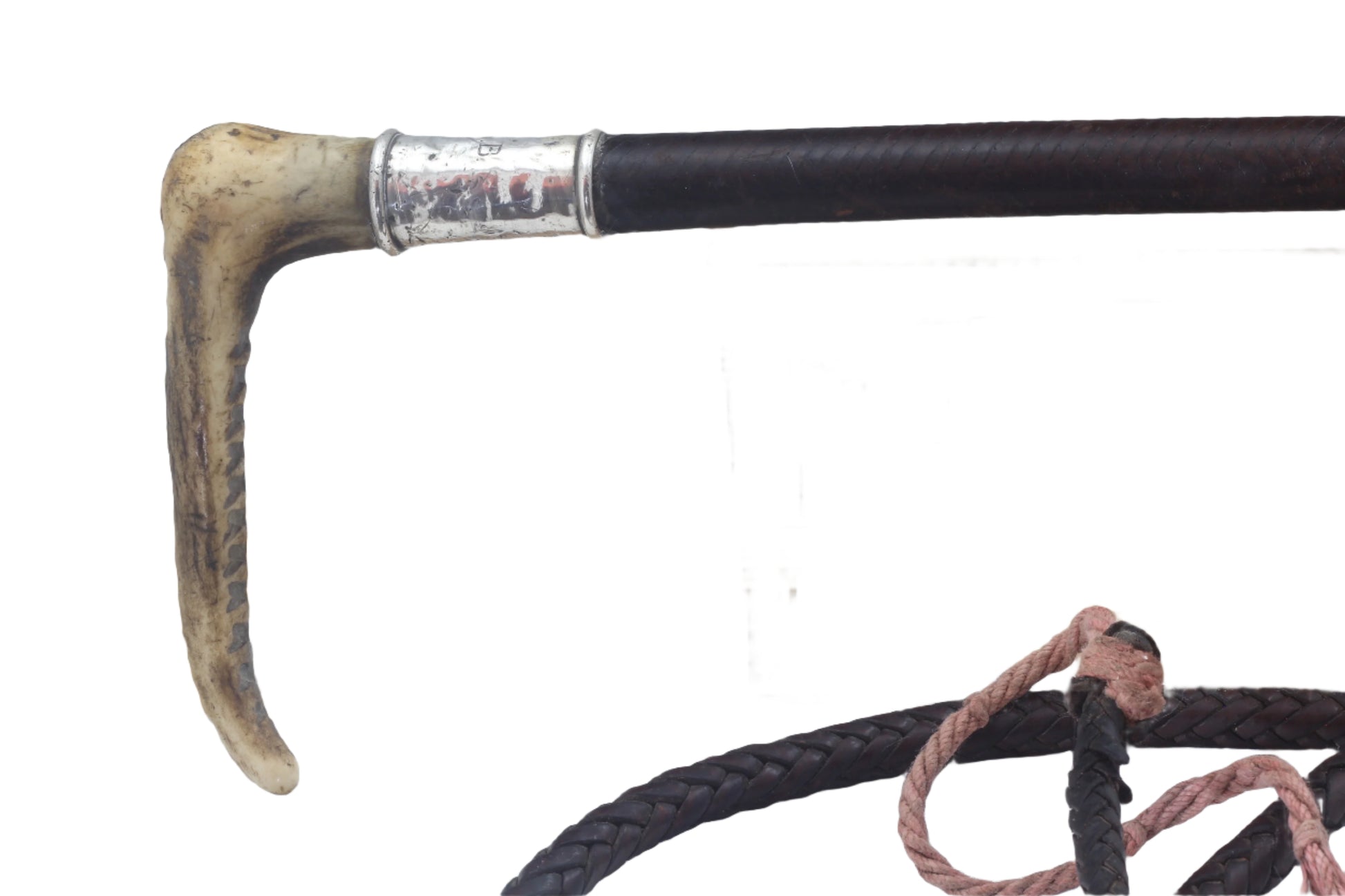 Vintage Swaine & Adeney hunting whip