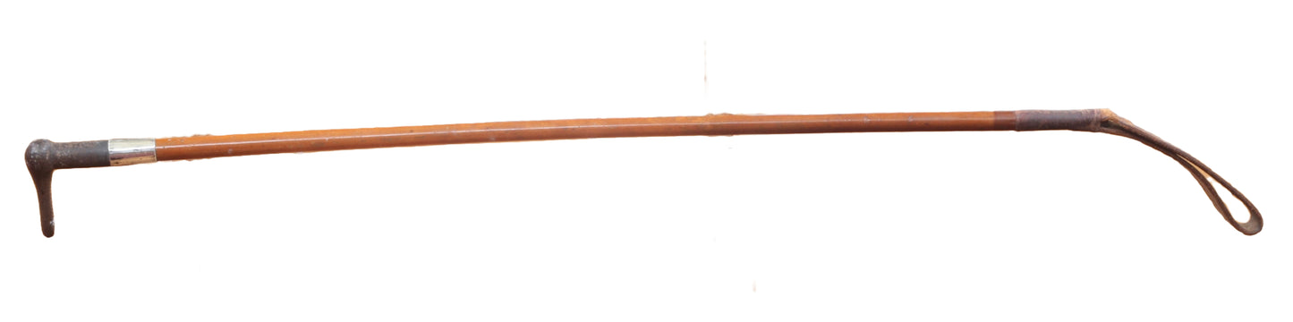 Antique Swaine & Adeney Hunting Whip with Locksmasher Handle