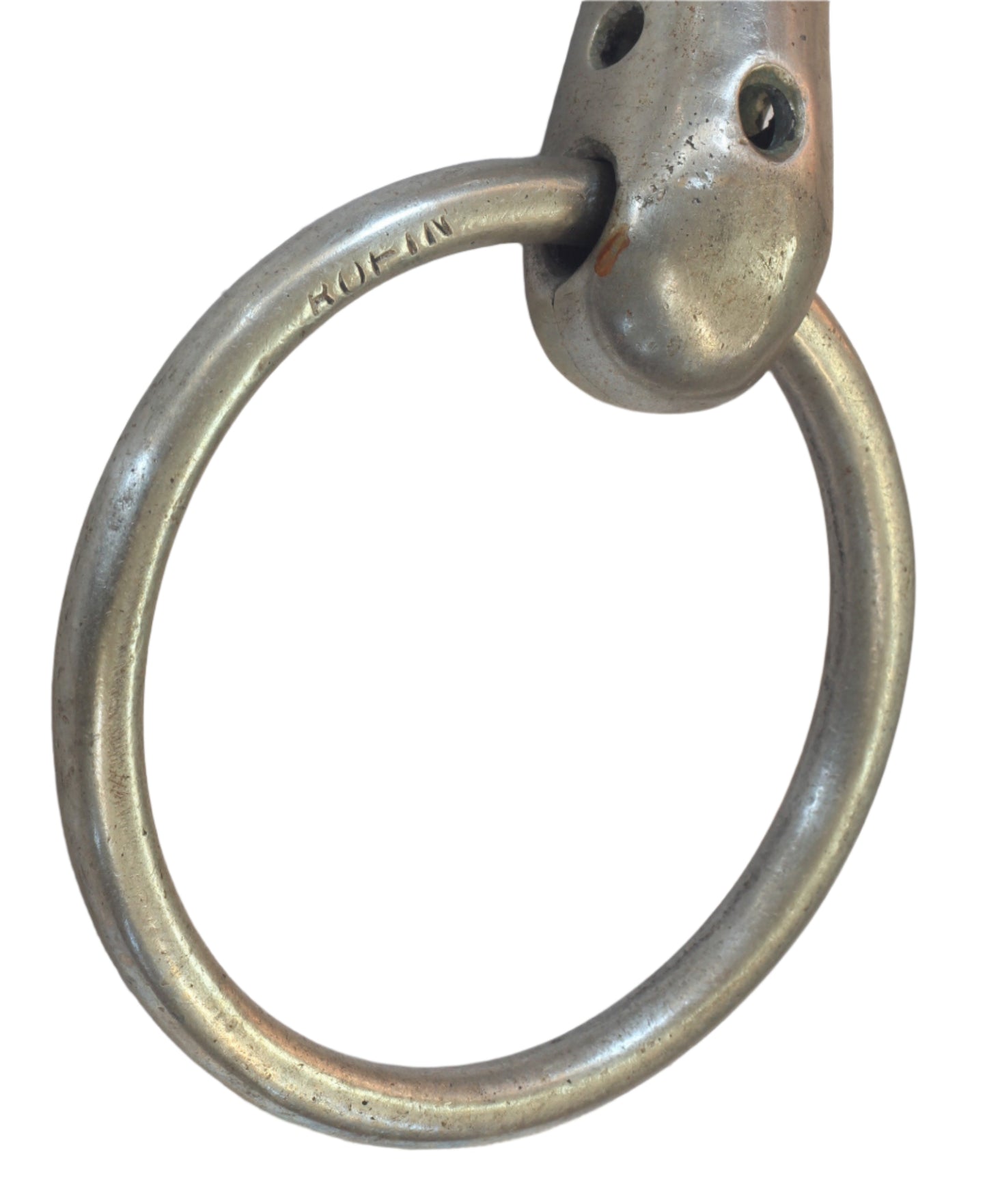 A Perforated Anti-windsucking or Salivation Snaffle Bit