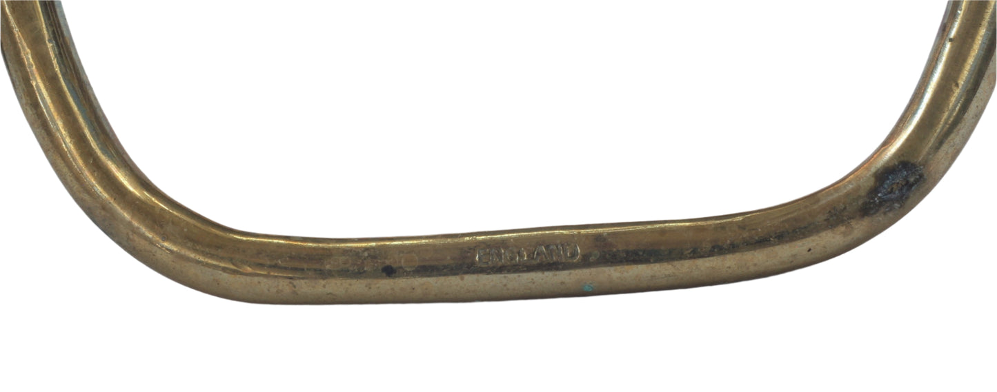 A Brass Chifney In-Hand Bit