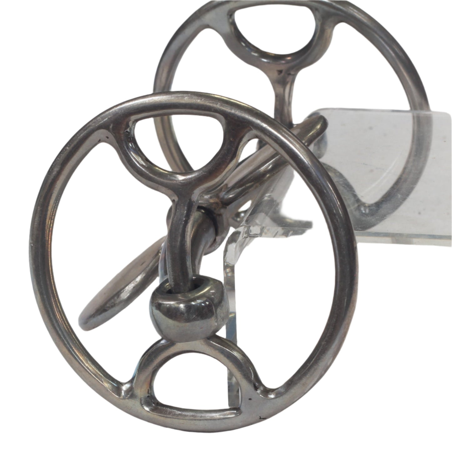 A Swivel or Cartwheel Bit with Tongue Plate