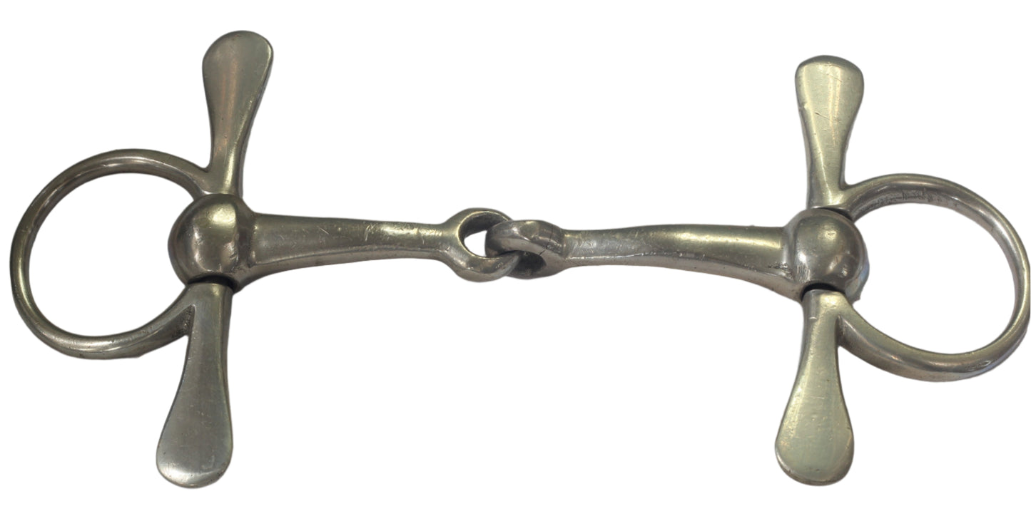 A Vintage Small Spoon Cheeked Snaffle Bit