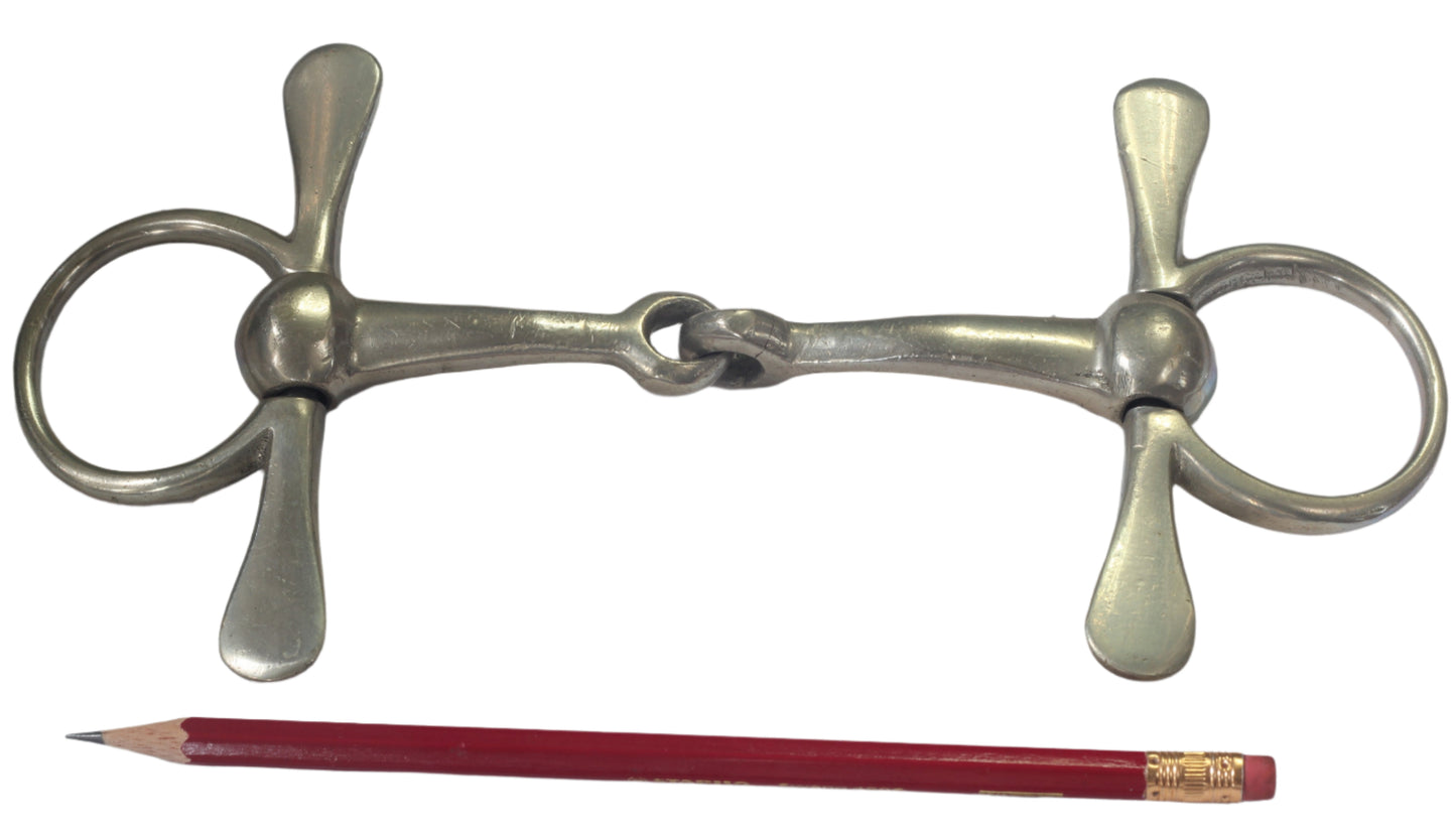 A Vintage Small Spoon Cheeked Snaffle Bit