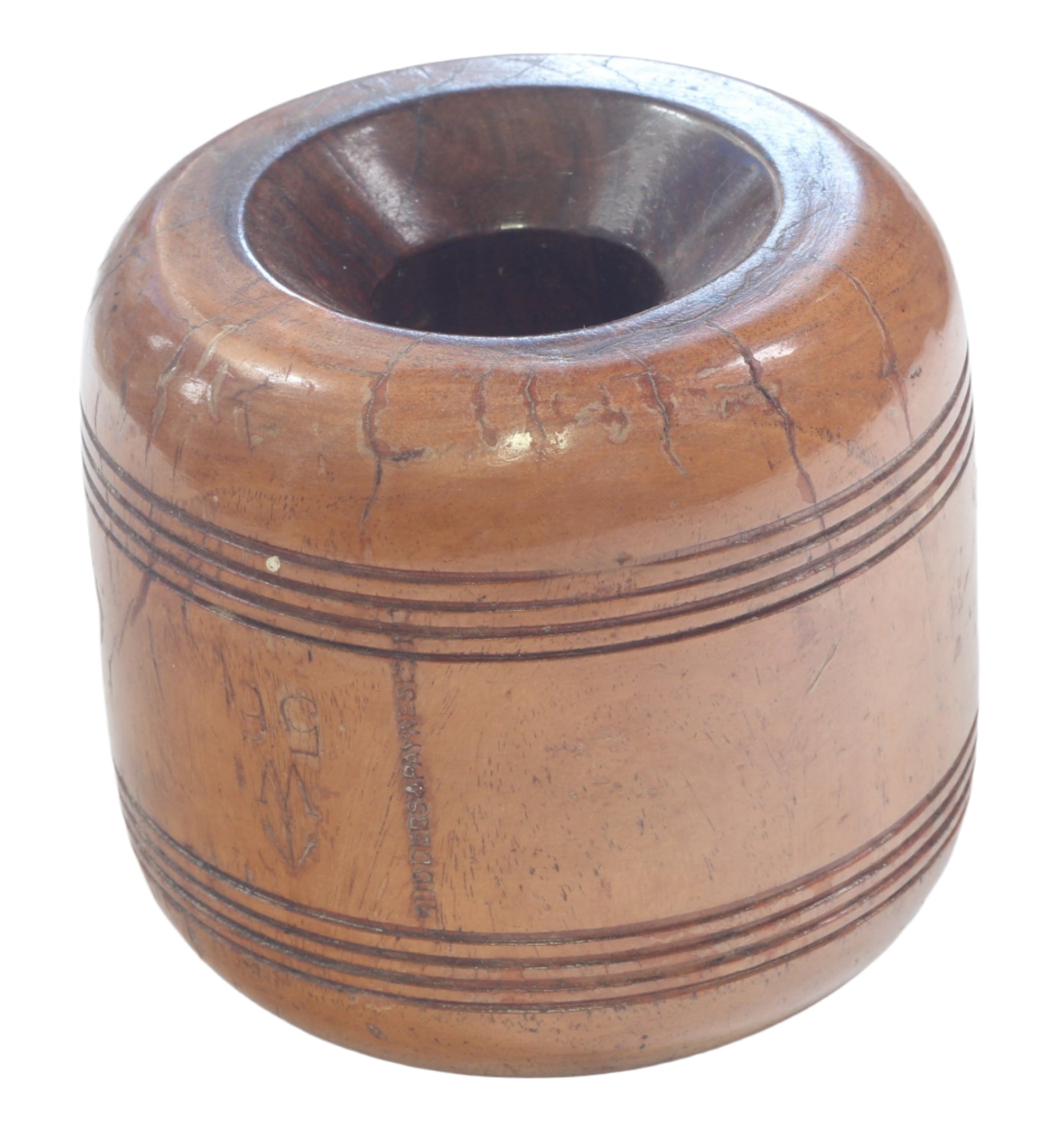 An Antique Manger Chog or Tie-Up Bobbin