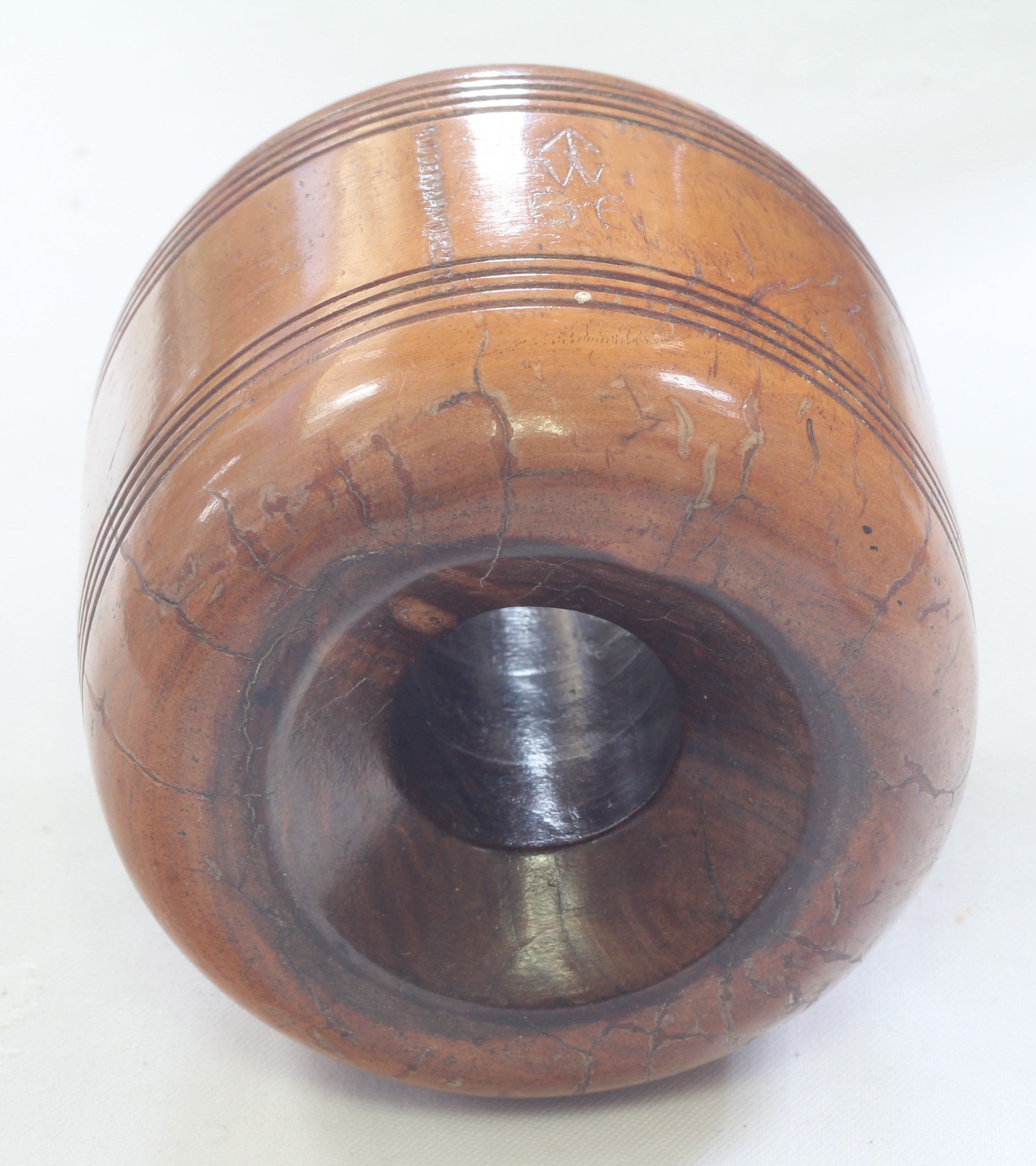 An Antique Manger Chog or Tie-Up Bobbin