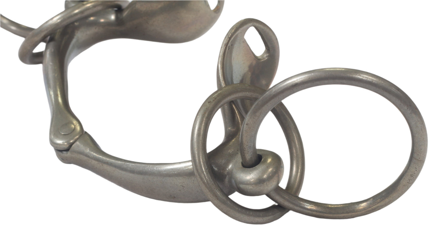A Never Rust Springsteen Snaffle Horse Bit