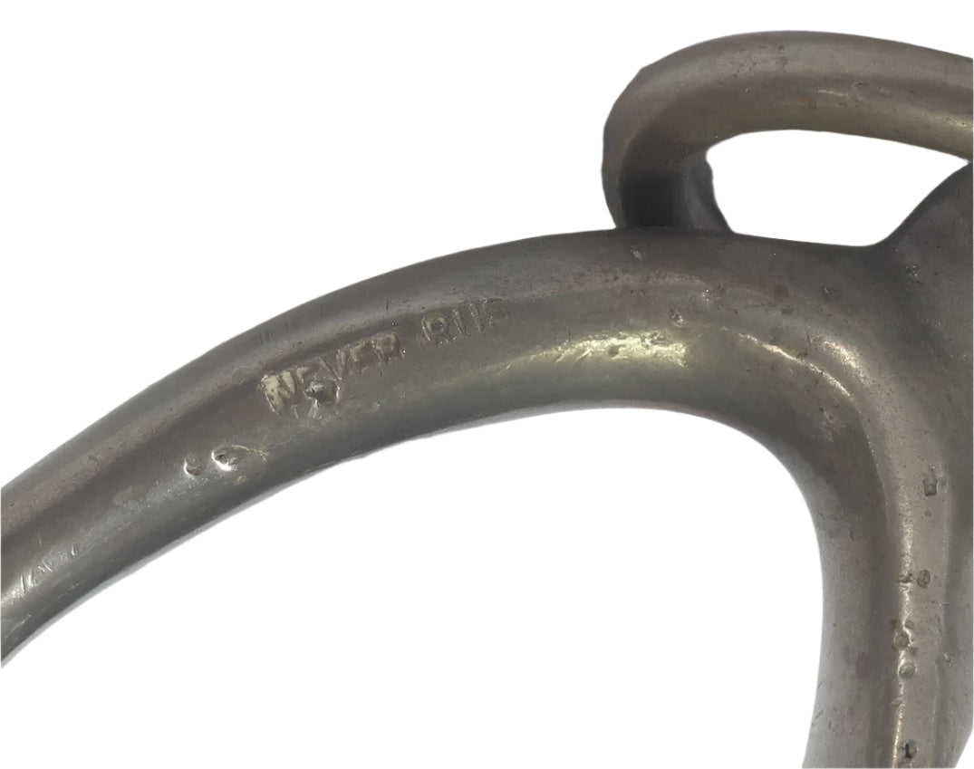 A Never Rust Springsteen Snaffle Horse Bit