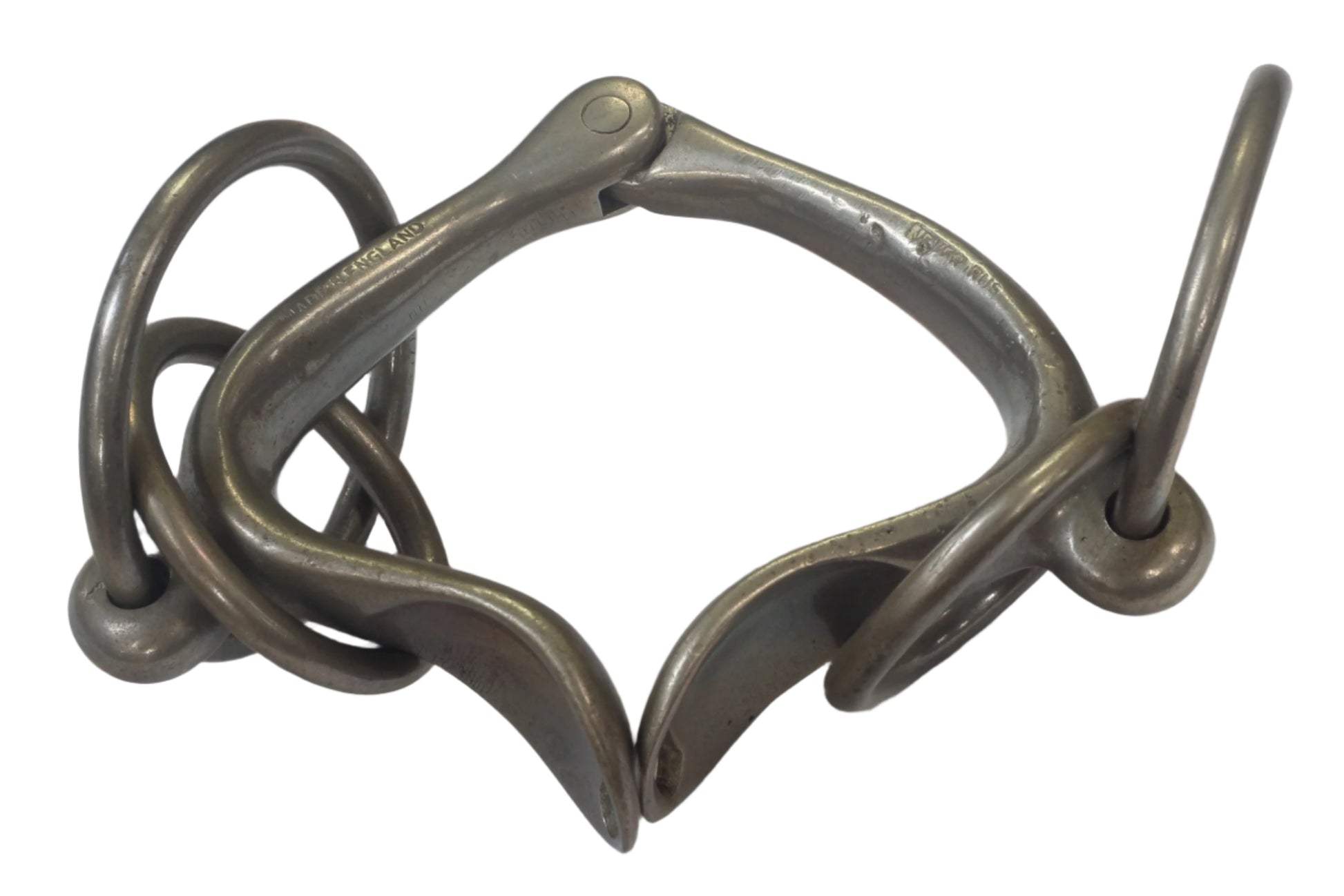A Never Rust Springsteen Snaffle Horse Bit