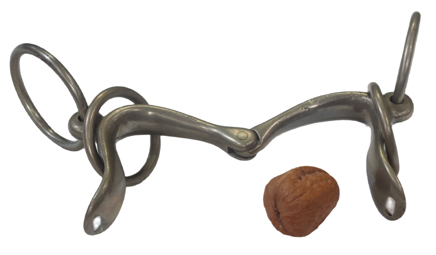 A Never Rust Springsteen Snaffle Horse Bit