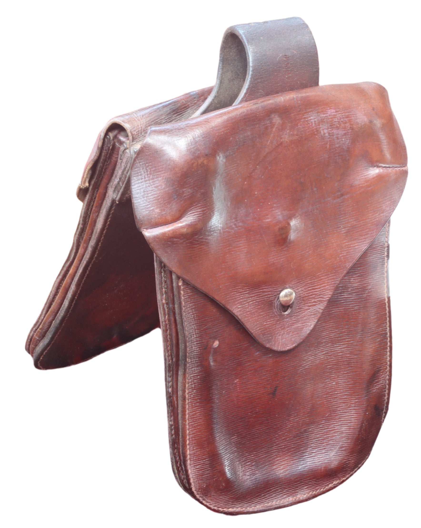 WW1 Leather Cavalry Saddle Wallets