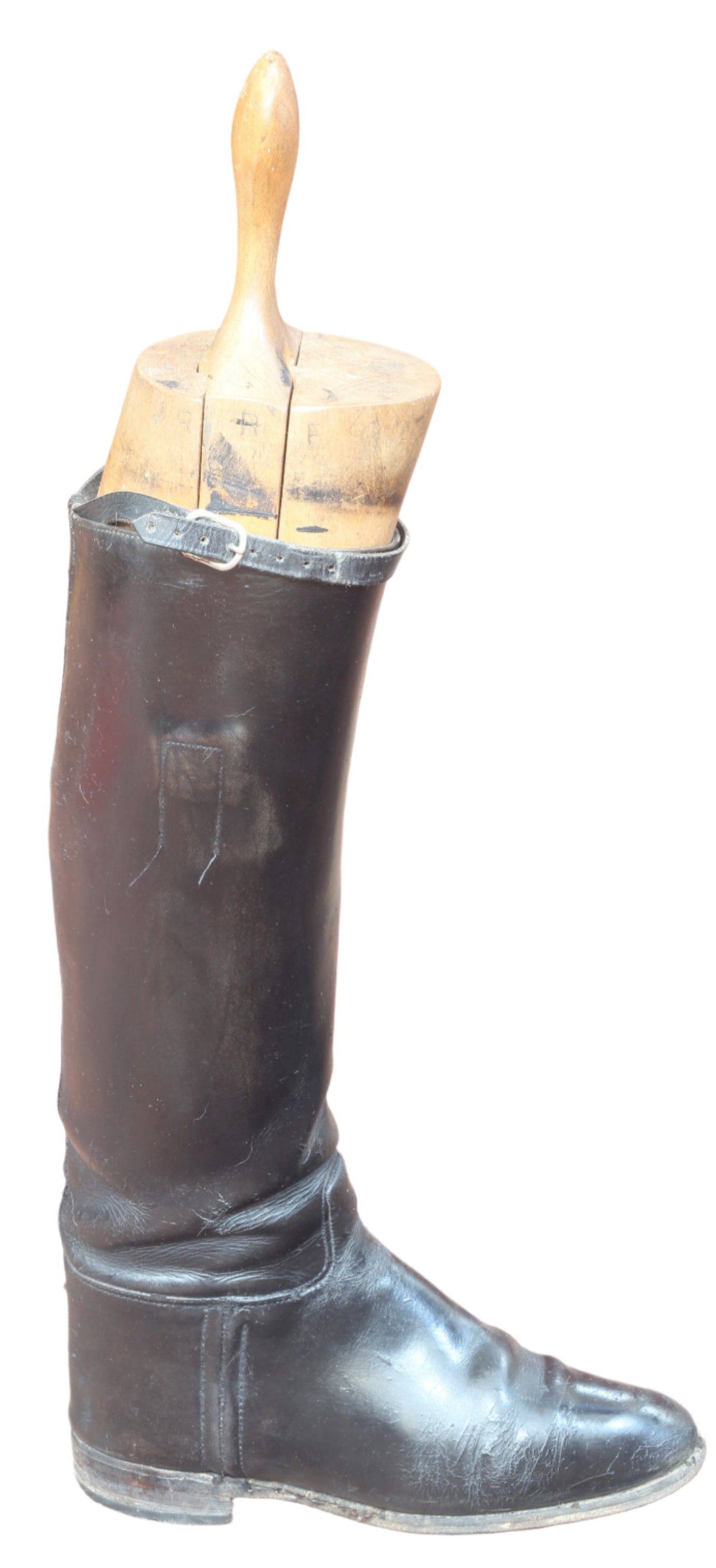 Vintage Ladies Leather Riding Boots and Trees