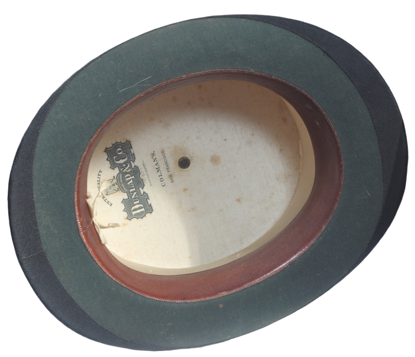 Vintage Small Dunlap & Co Silk Top Hat Size 6⅜