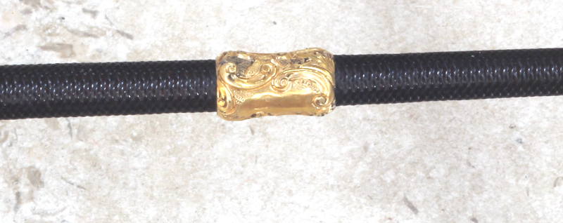 Antique Sidesaddle Whip with Gilt Dragon Handle