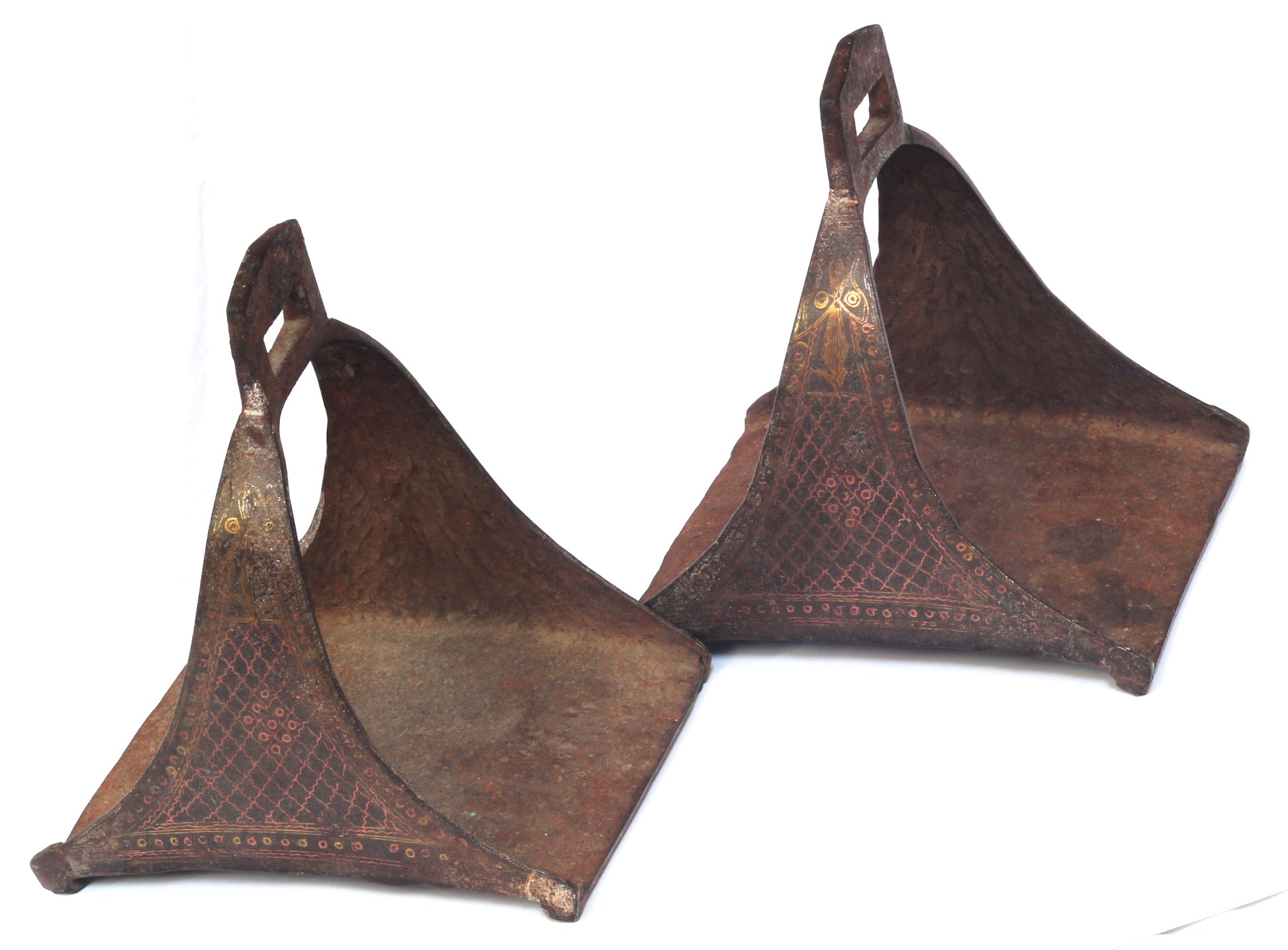 Pair of Ottoman or Islamic Stirrups