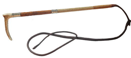 Vintage Ladies' or Youth's Hunting Whip with Thong