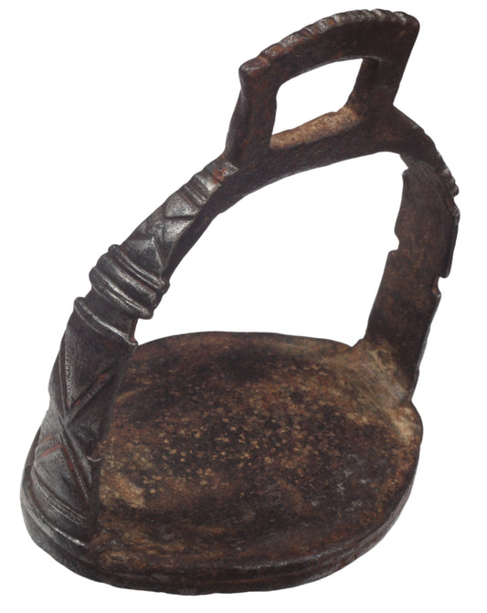 Antique Indian steel stirrup