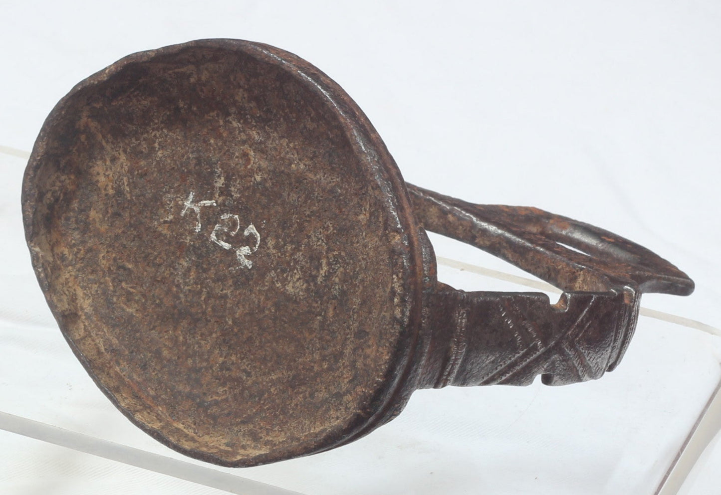 Antique Indian steel stirrup
