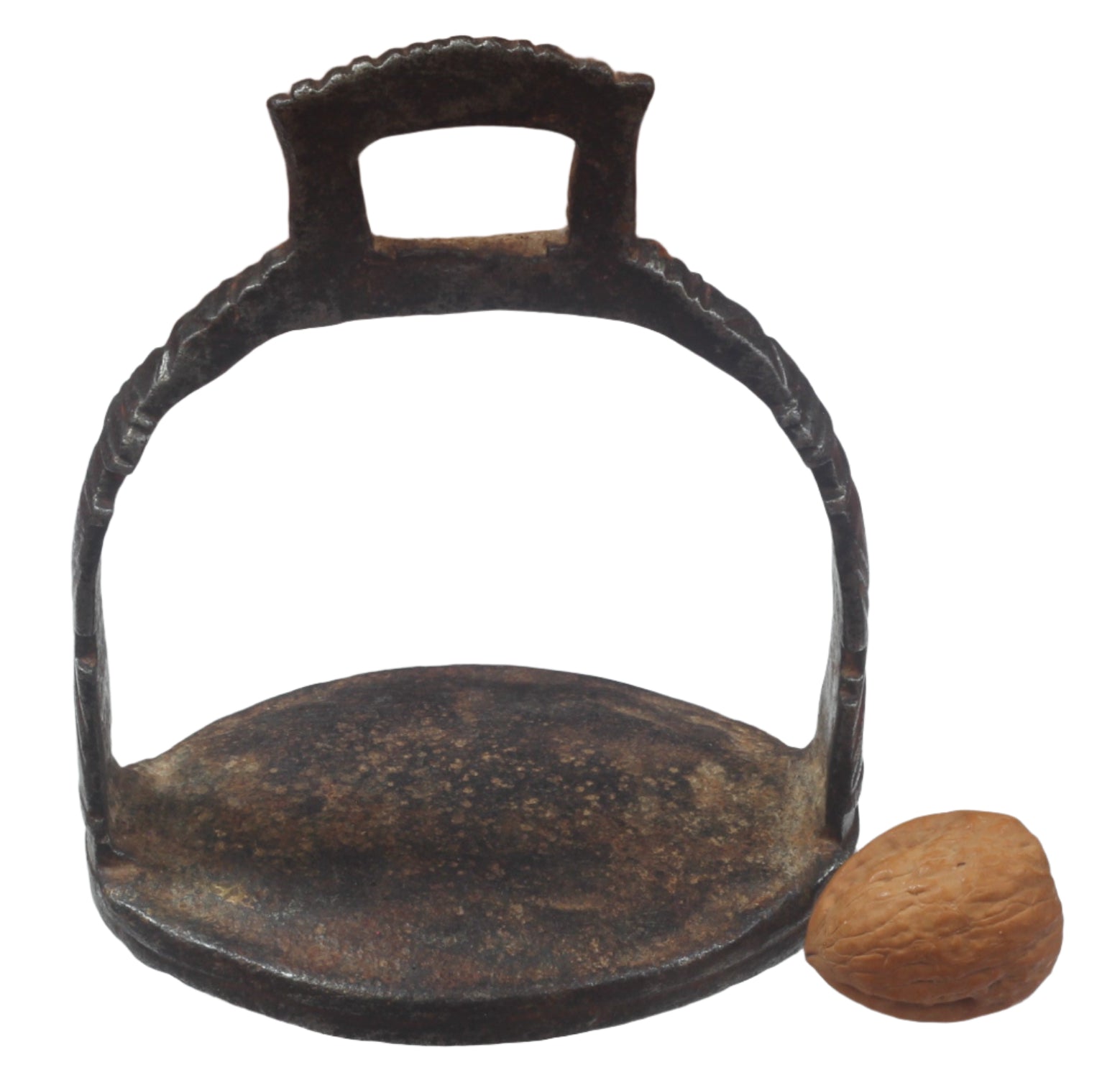Antique Indian steel stirrup