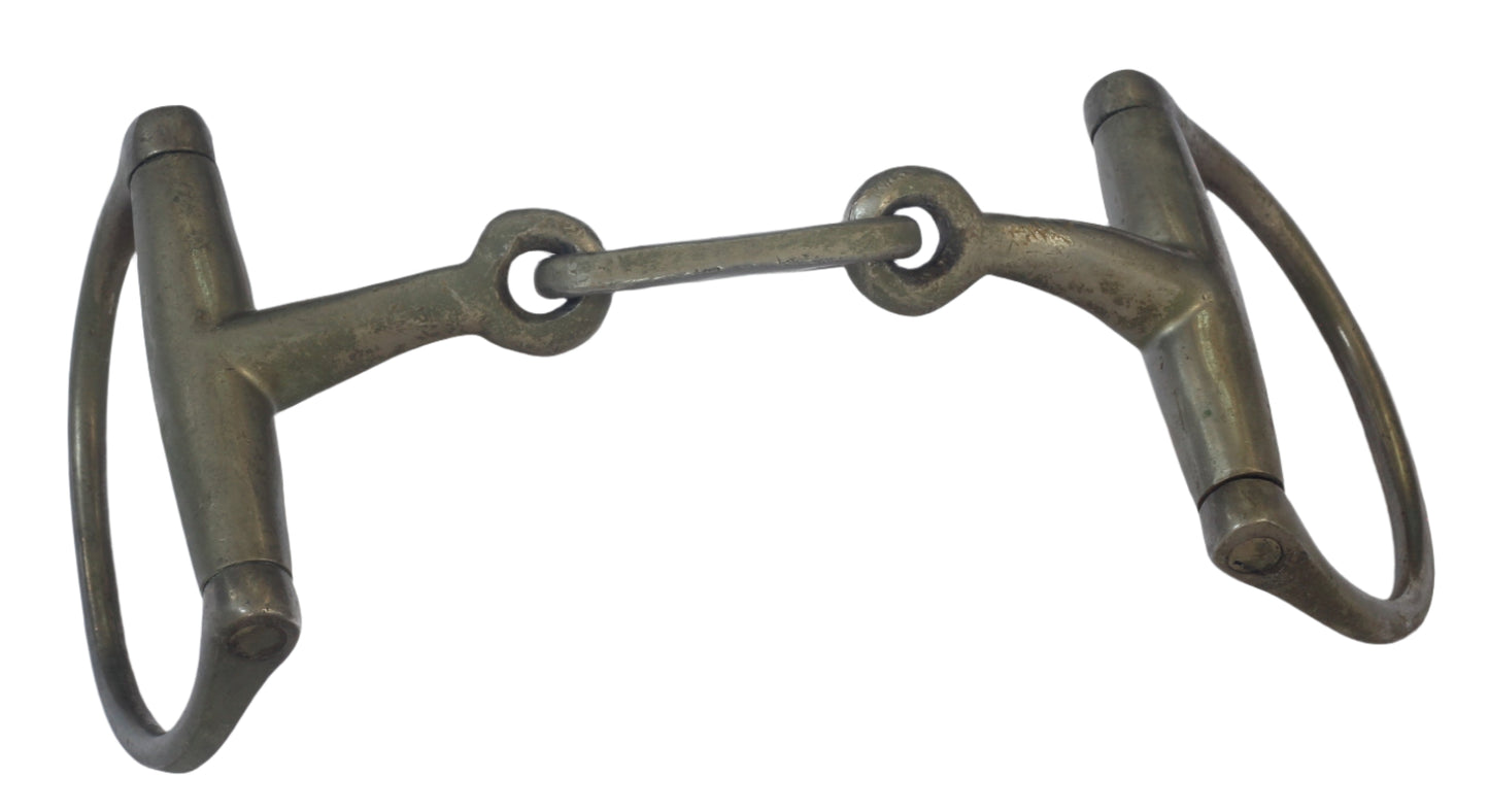 Vintage Nickel D-Ring Snaffle with Dr Bristol Mouthpiece