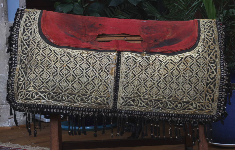 A Moroccan Saddle and Accessories