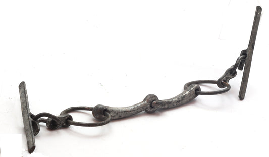 A 1945 Steel T Bar Bradoon or Watering Snaffle