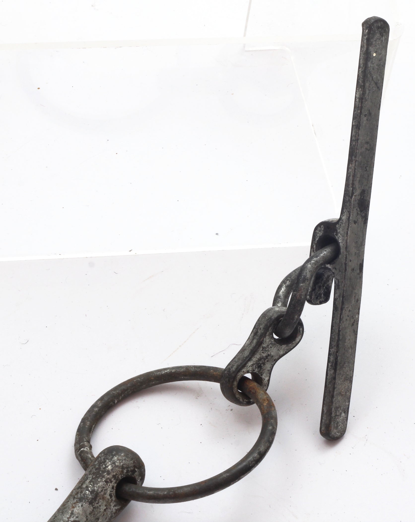 A 1945 Steel T Bar Bradoon or Watering Snaffle