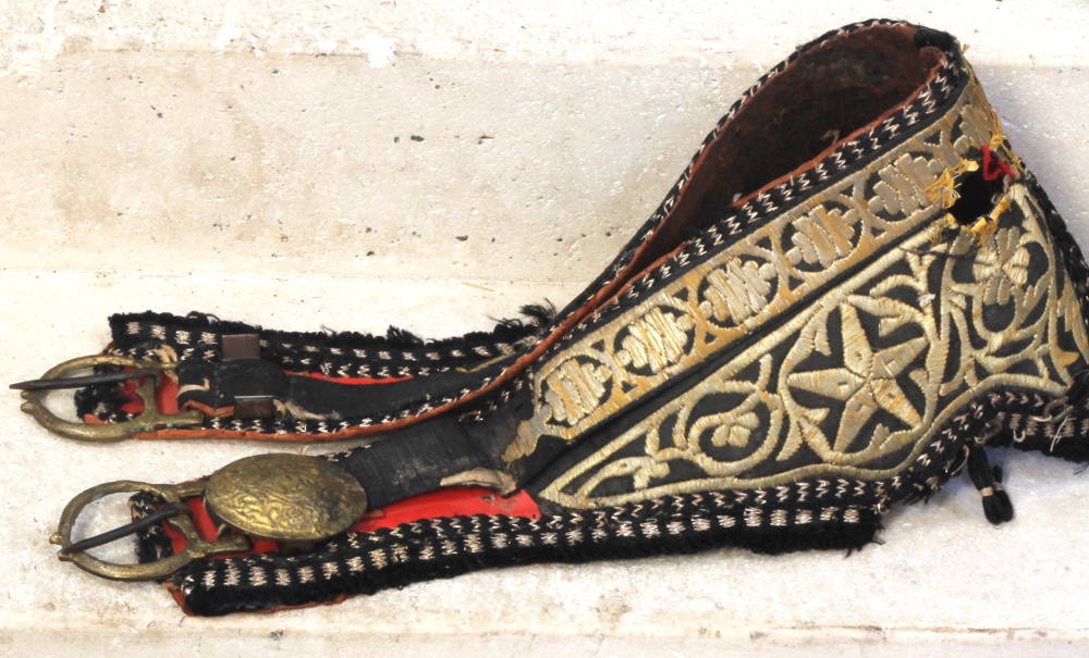 A Moroccan Saddle and Accessories