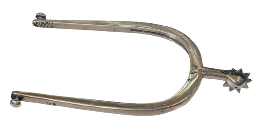 1904 Silver Spur Shaped Sugar Tongs by Levi & Salaman