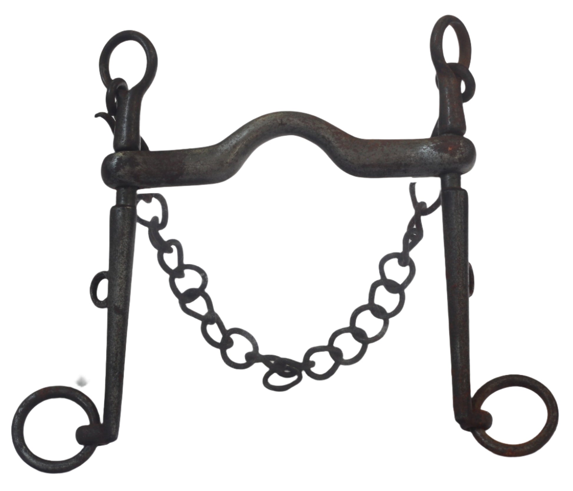 Antique Steel Weymouth Curb Bit by Sowter