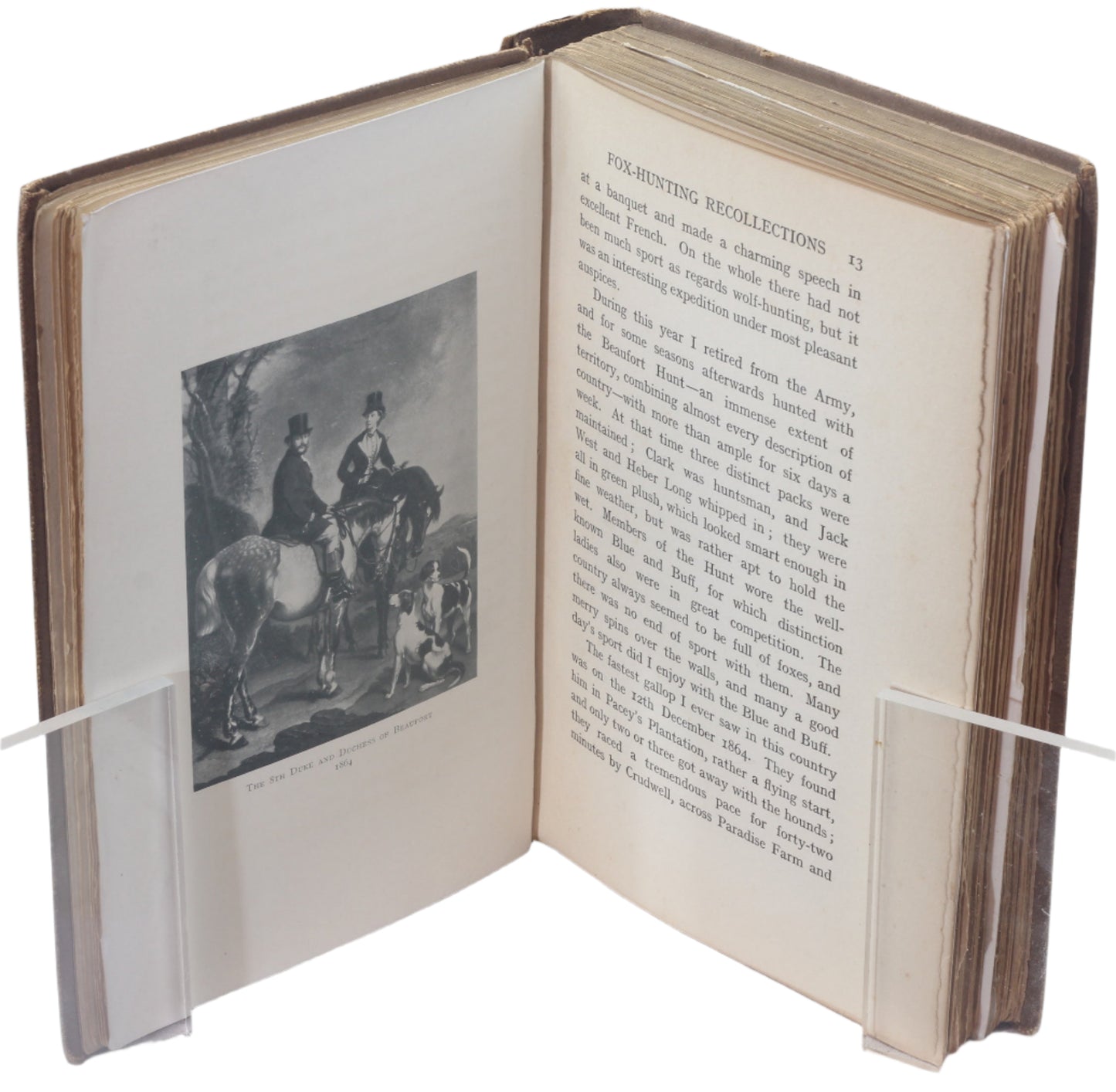 Foxhunting Recollections by Sir Reginald Graham, Bart , 1st Ed. 1907