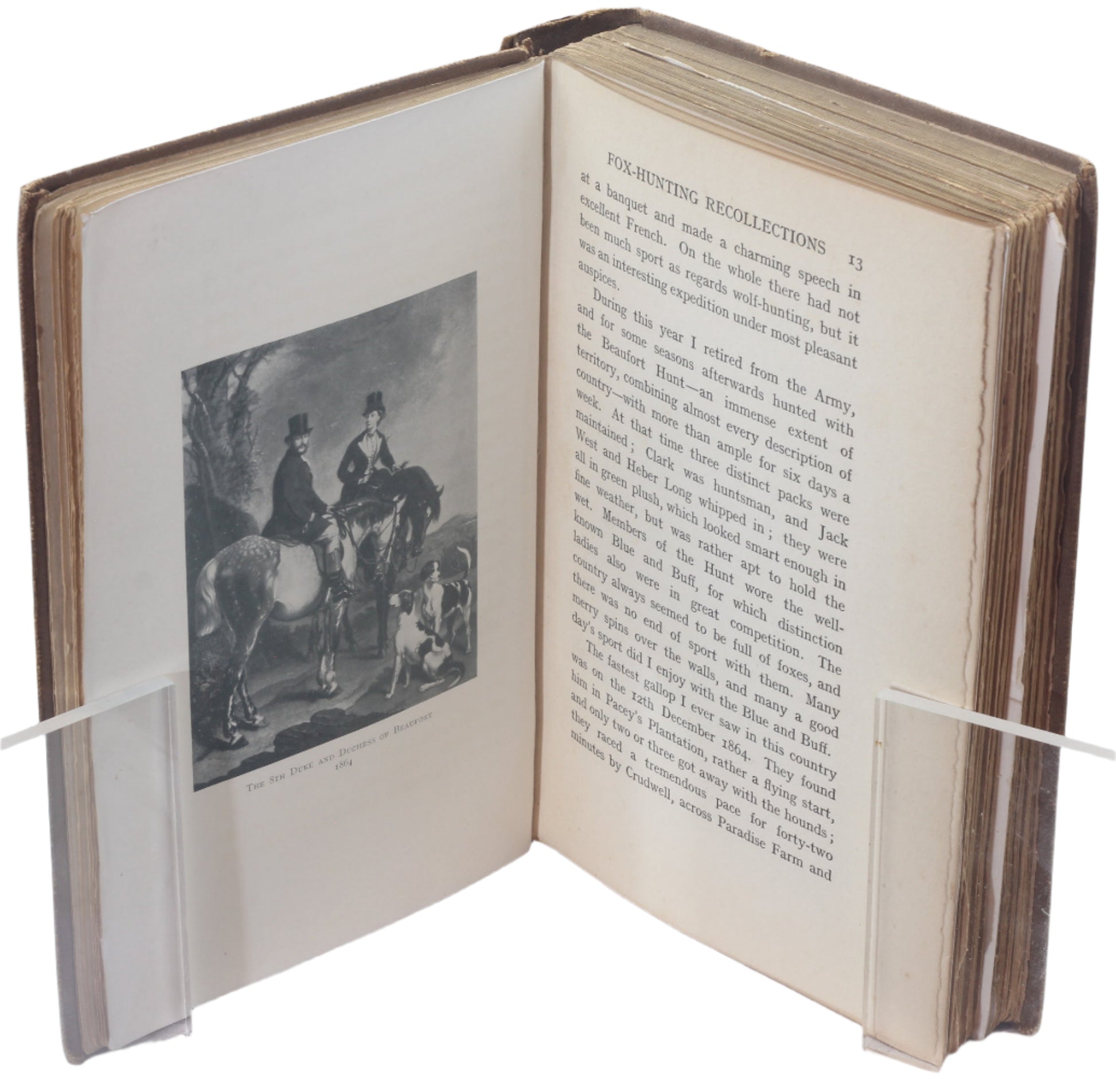 Foxhunting Recollections by Sir Reginald Graham, Bart , 1st Ed. 1907