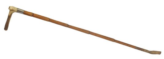 Vintage Long Cane Hunting Whip or Crop for a Lady