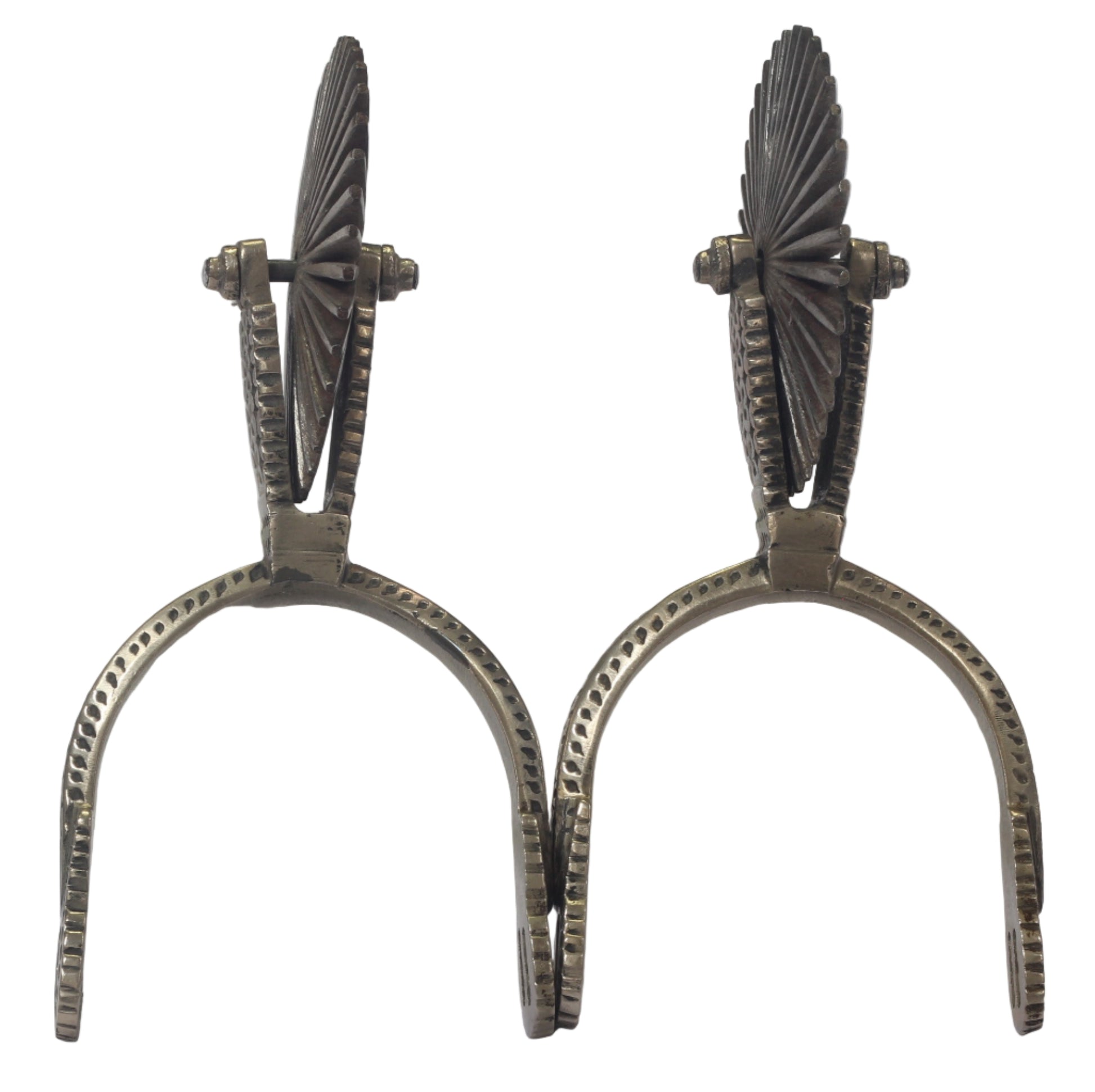 A Pair of Chilean Huaso Spurs