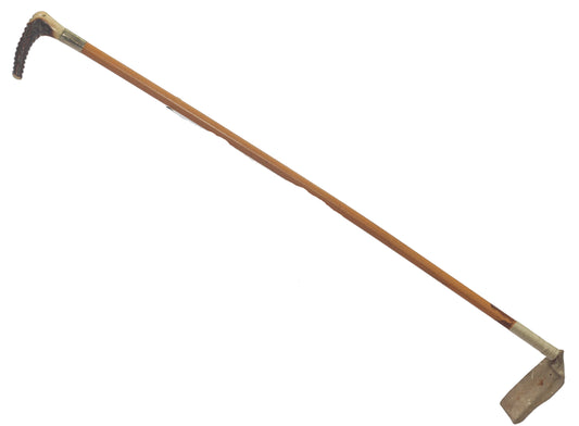 Antique Malacca Sidesaddle Hunting Whip or Crop