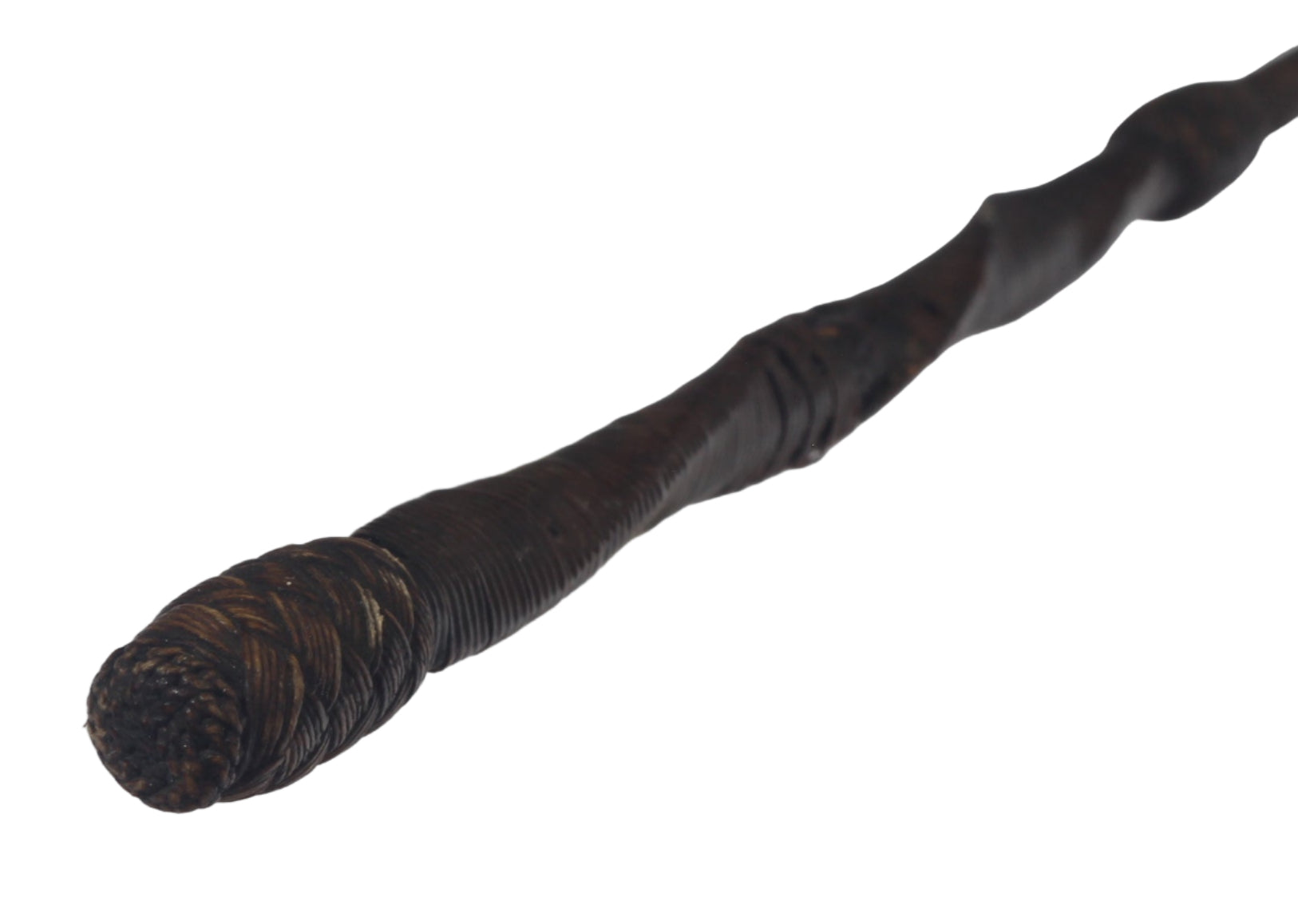 Antique Twisted Whalebone Ladies Riding Whip or Crop