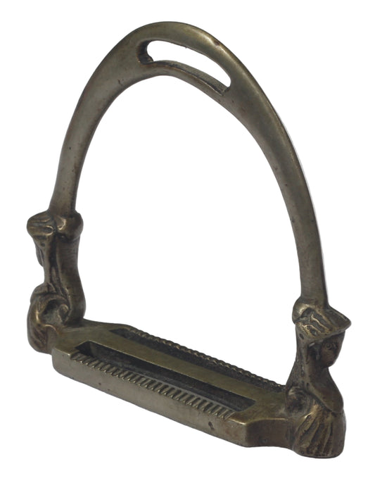 Brazilian  Stirrup with Warrior Masks