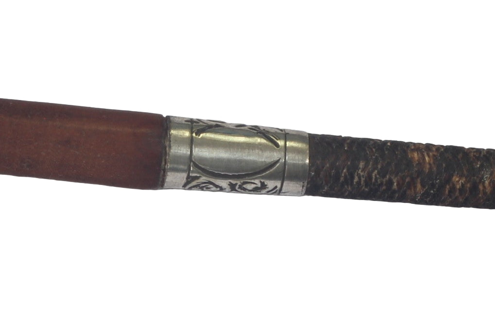 Victorian Ladies Sidesaddle Riding Whip or Crop with Horse Head Cap