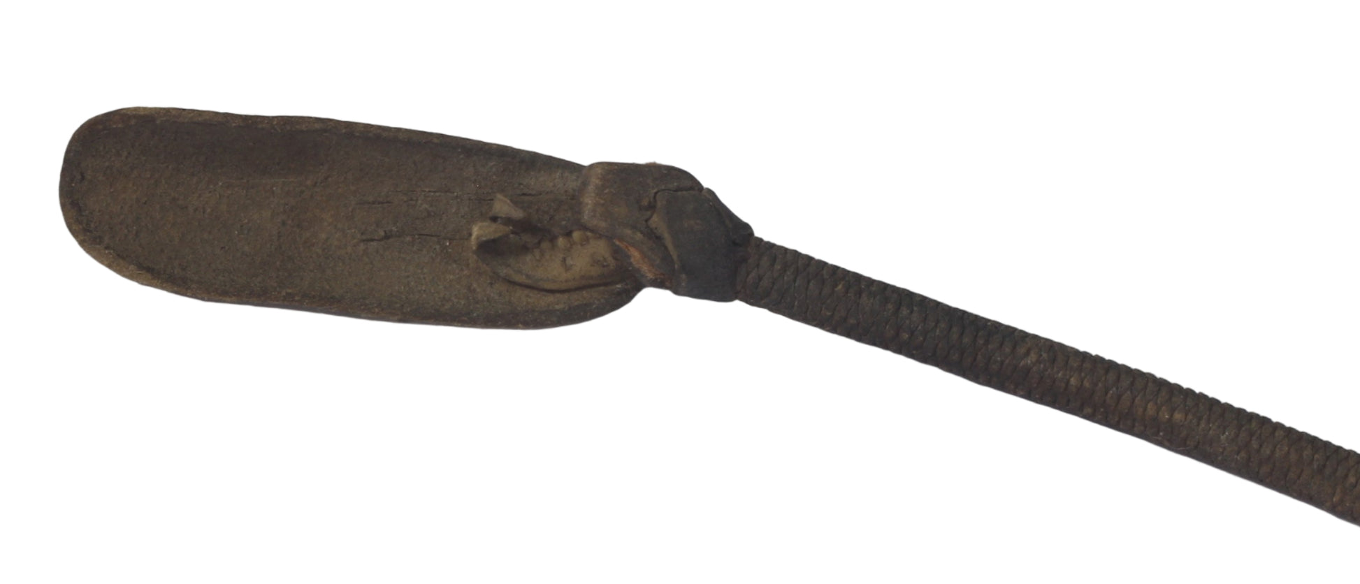 Silver & Niello Caucasian Riding Whip or Crop